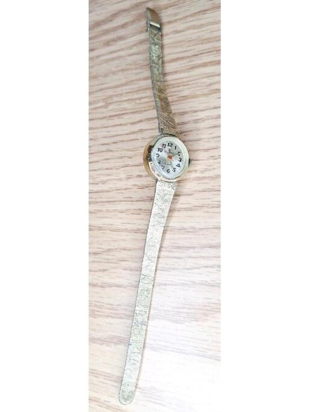 HELBROS (Elbros) 17J VTG Ladies Watch, 1950s/60s, Runs Briefly, NO BAND HOOK